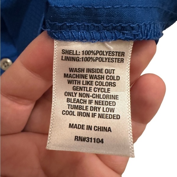 Ocean + Coast Boys Fishing Button Shirt Blue Ship Boat Size 7 - Picture 3 of 5